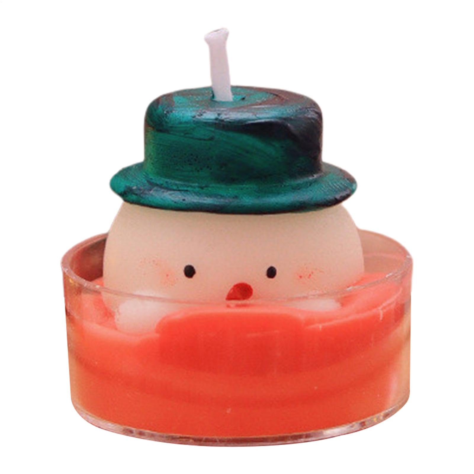 Velas De Luces De Té Perfumadas De Navidad,Velas De Luces De Té Perfumadas De Navidad - Pequeñas velas aromáticas navideñas | Pequeñas velas de cera de soja, velas de aromaterapia para decoración del