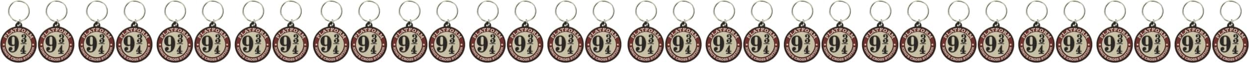 Harry Potter - Platform 9 3/4 - Rubber Keychain, Multi-Colored, One Size