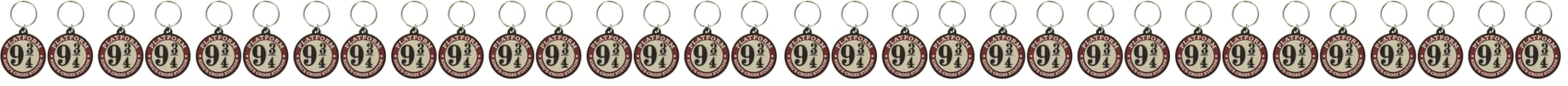 Harry Potter - Platform 9 3/4 - Rubber Keychain, Multi-Colored, One Size