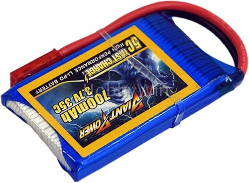 Miniatura 5 de 3.7 V 1S 700 mAh 35C LiPo batería JST Plug para Mini RC Avión Helicóptero Quadcopter