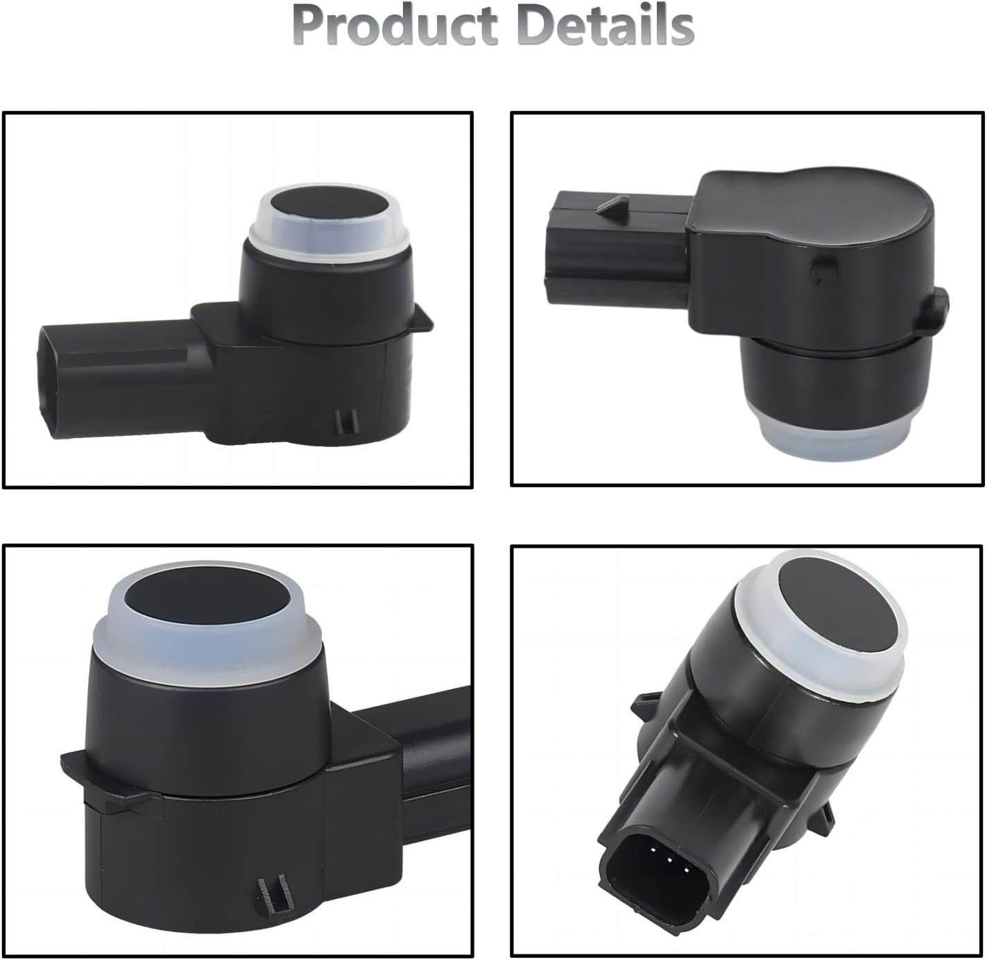 PANNUOSCS Backup Sensor Reverse Backup Parking Rear Bumper Park Assist Object Sensor Compatible with 2006-2016 Buick Enclave Cadillac Escalad Chevy/GMC Express 1500 2500 3500 25961321 25961317(4PCS)