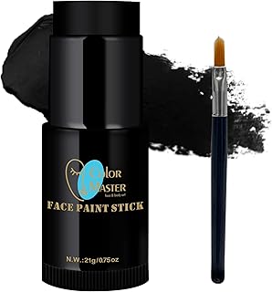ColorMaster Eye - Pintura facial negra para e...