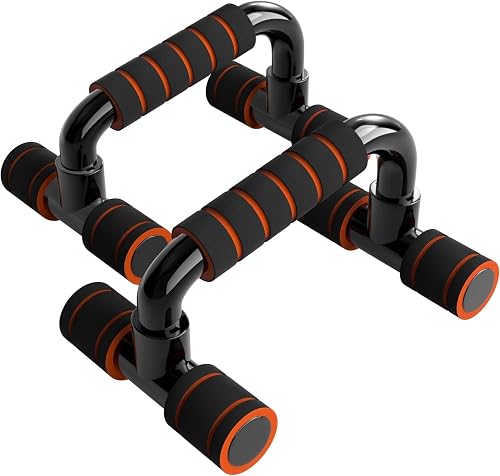 Comfortfriends Push Up Bar for Home Workout: Enhance Your Chest & Arm Strength [Capacity:120 KG] | Push up Stand for Home Gym with Non-Slip & Comfortable Grip | Home Gym Eqipement for Men & Women
