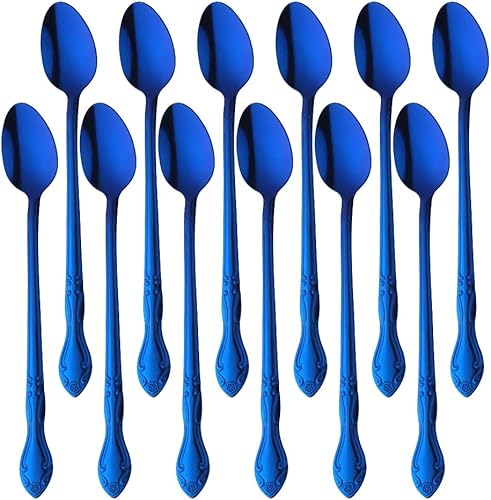 Miniatura 130 de Juego de 12 cucharas de café, mini cucharas de café, cucharas de espresso de acero inoxidable, cucharas pequeñas para postre, té, aperitivo, 4.6