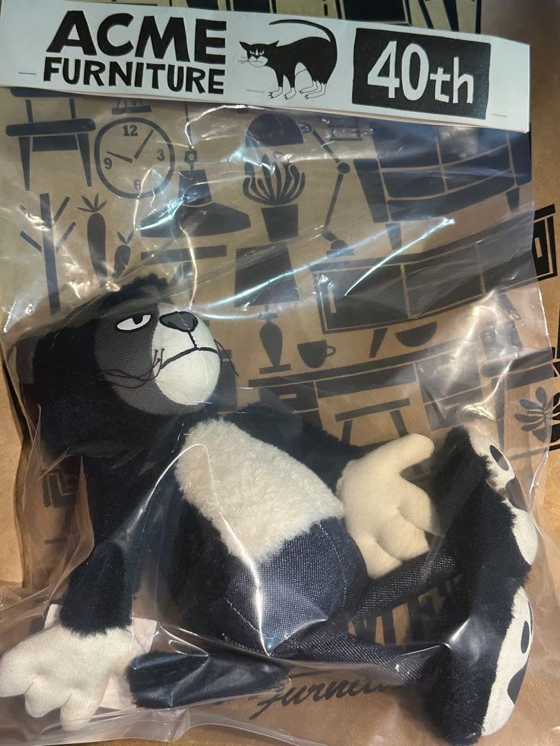 花井祐介 アクメファニチャー STUFFED CAT 猫 ぬいぐるみ ACME