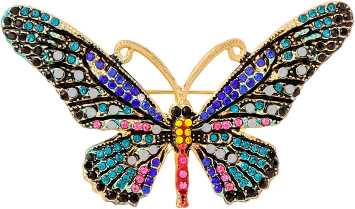 Brooch for Women Butterfly Shaped Brooch Fashionable Brooch for Girls and Women