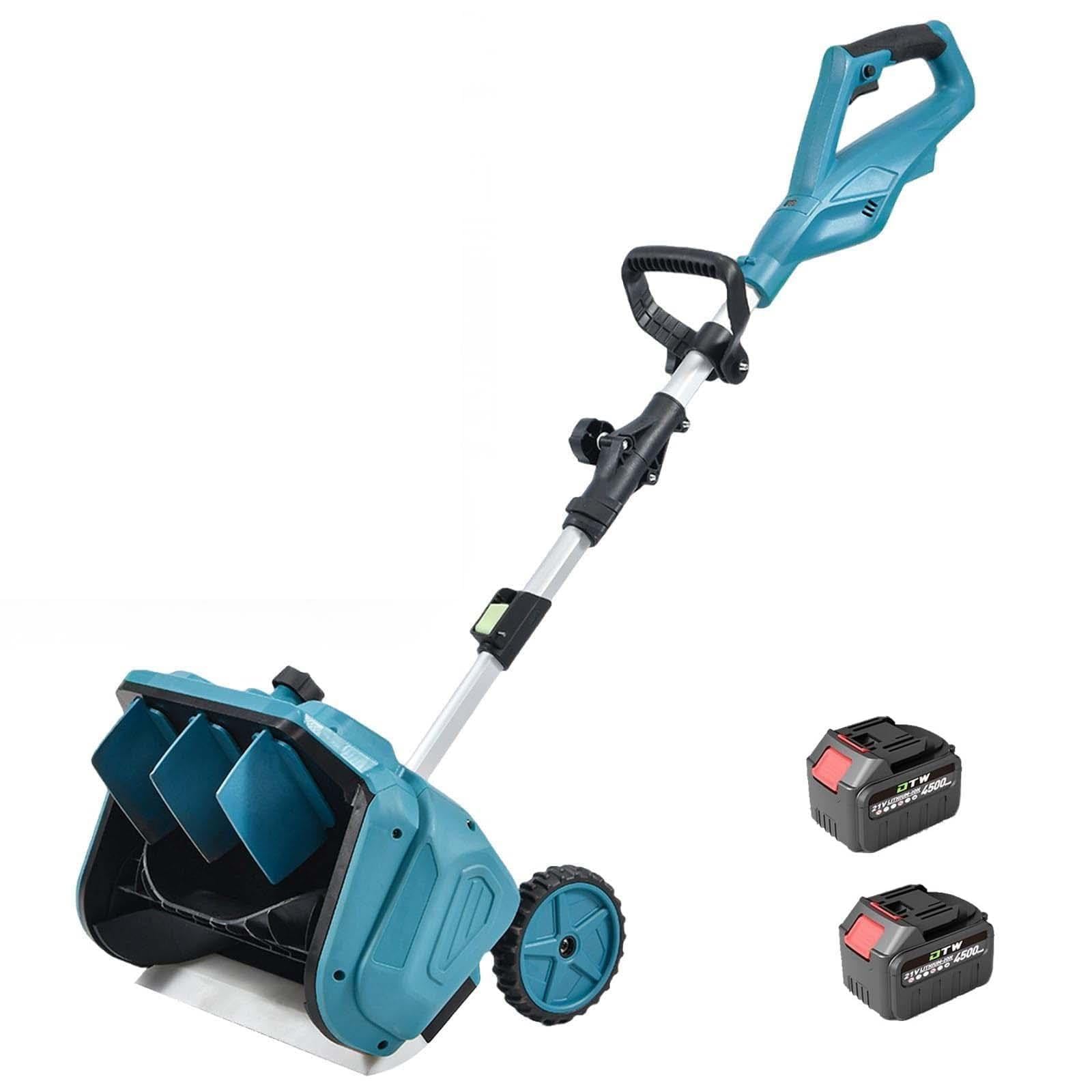 Balayeuse à Neige Manuelle Améliorée, Souffleuse à Neige sans Fil 1000 W