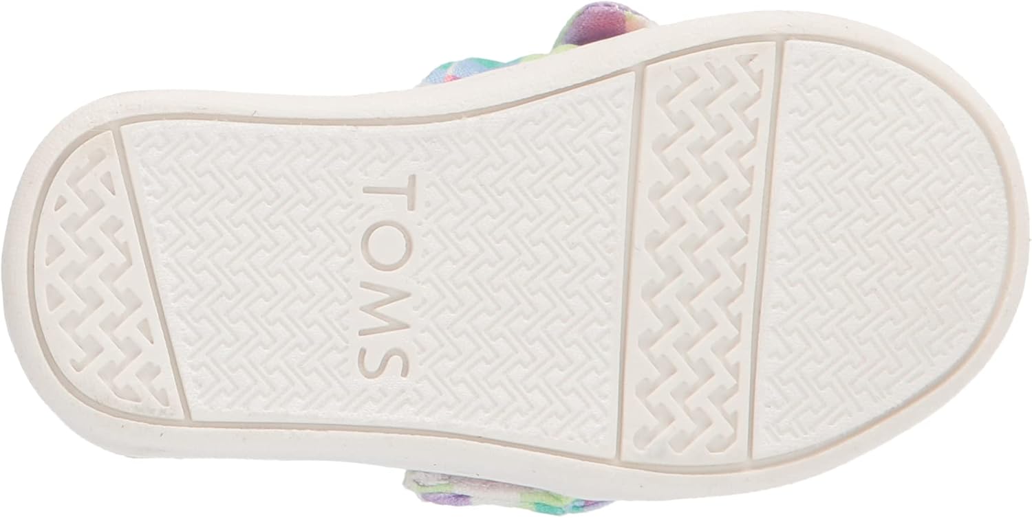  | TOMS Girls Alpargata Sneaker, Multi, 4 Toddler | Loafers