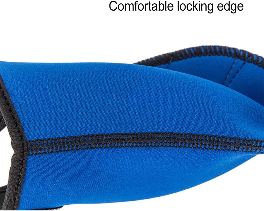 User-Friendly Neoprene Swimming Gloves - Waterproof UV-Proof Aquatic Fitness Equipment for Diving & Water Sports - Durable, No Loose Threads, Skill Levels