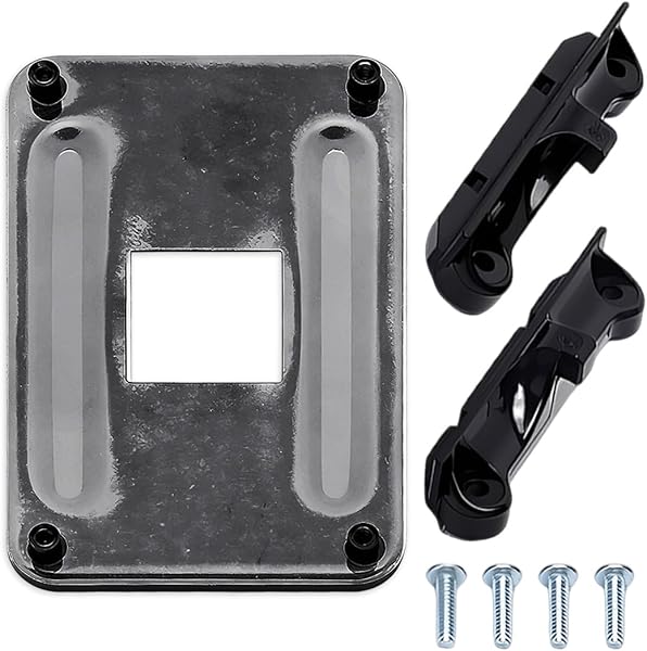AM4 Staffa dissipatore di Calore CPU backplane - Staffa a Scatto della Base del radiatore AMD - con Supporto per Fissaggio Laterale Viti - AM4 B350 X370 A320 X470