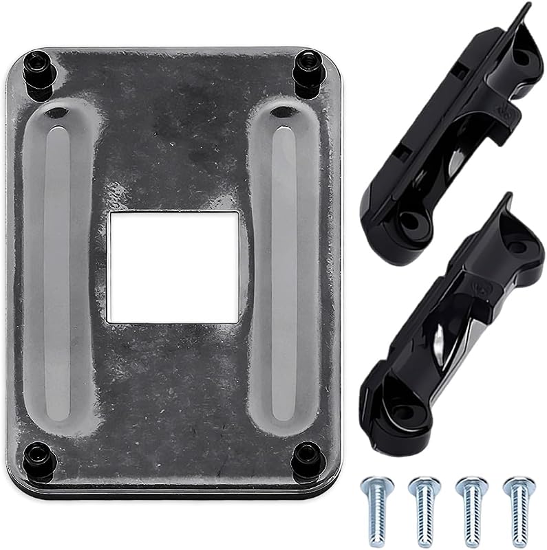 AM4 Staffa dissipatore di Calore CPU backplane - Staffa a Scatto della Base del radiatore AMD - con Supporto per Fissaggio Laterale Viti - AM4 B350 X370 A320 X470