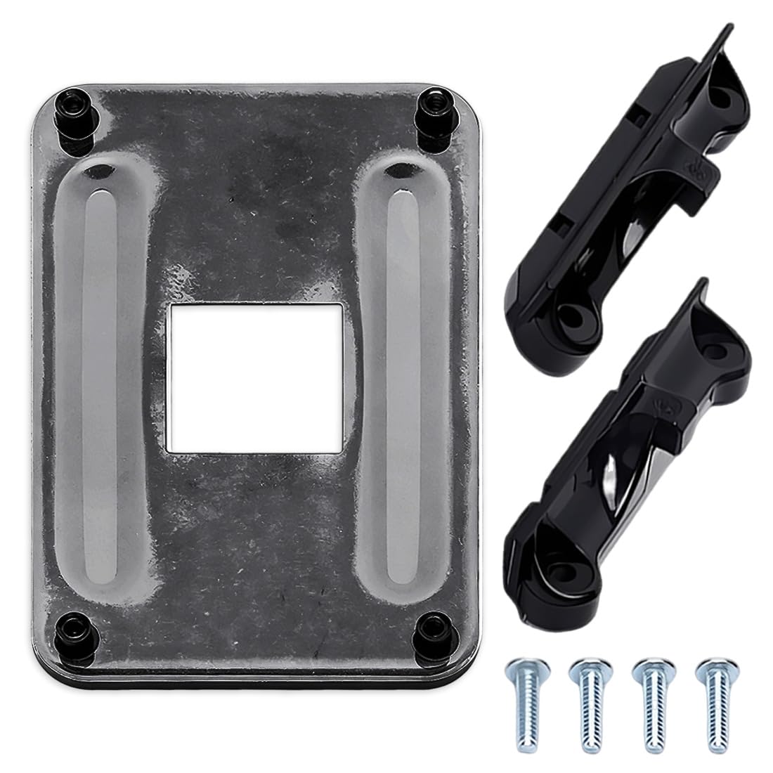 AM4 Staffa dissipatore di Calore CPU backplane - Staffa a Scatto della Base del radiatore AMD - con Supporto per Fissaggio Laterale Viti - AM4 B350 X370 A320 X470