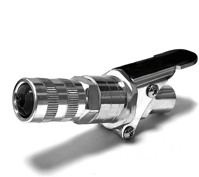 Saker Grease Gun CouplerUpgrade to12000 PSI,Duty Quick Release Grease with
