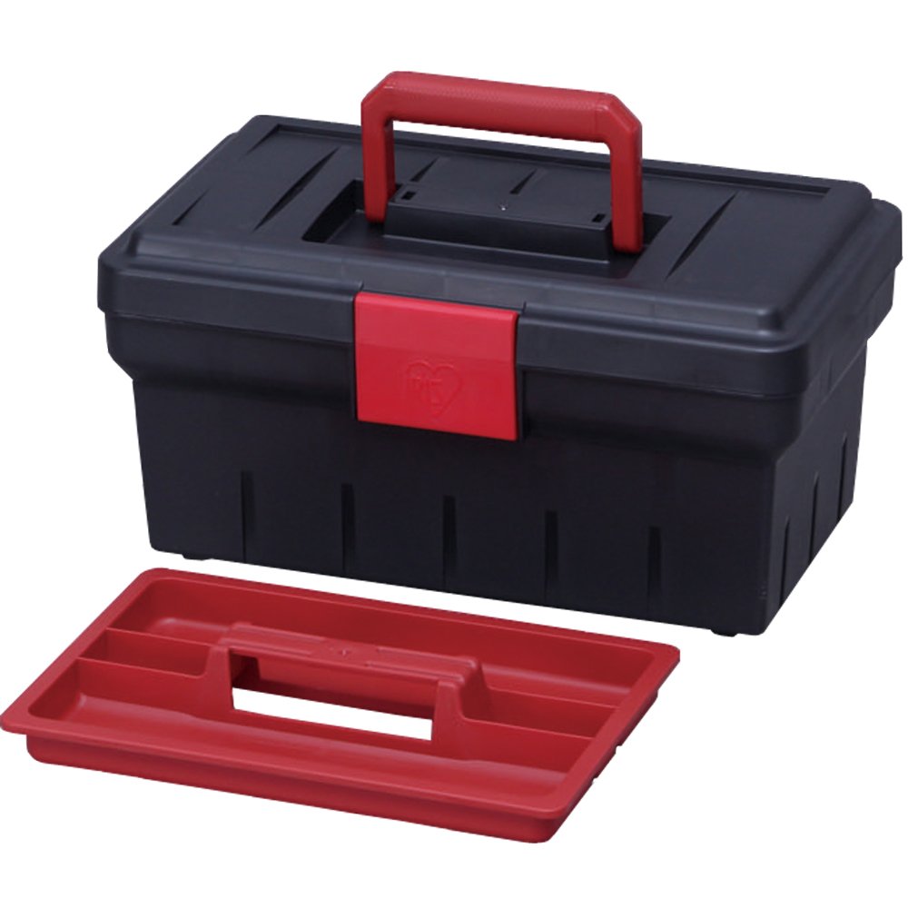 Amazon | アイリスオーヤマ 工具箱 ツールケース400 ダークグレー