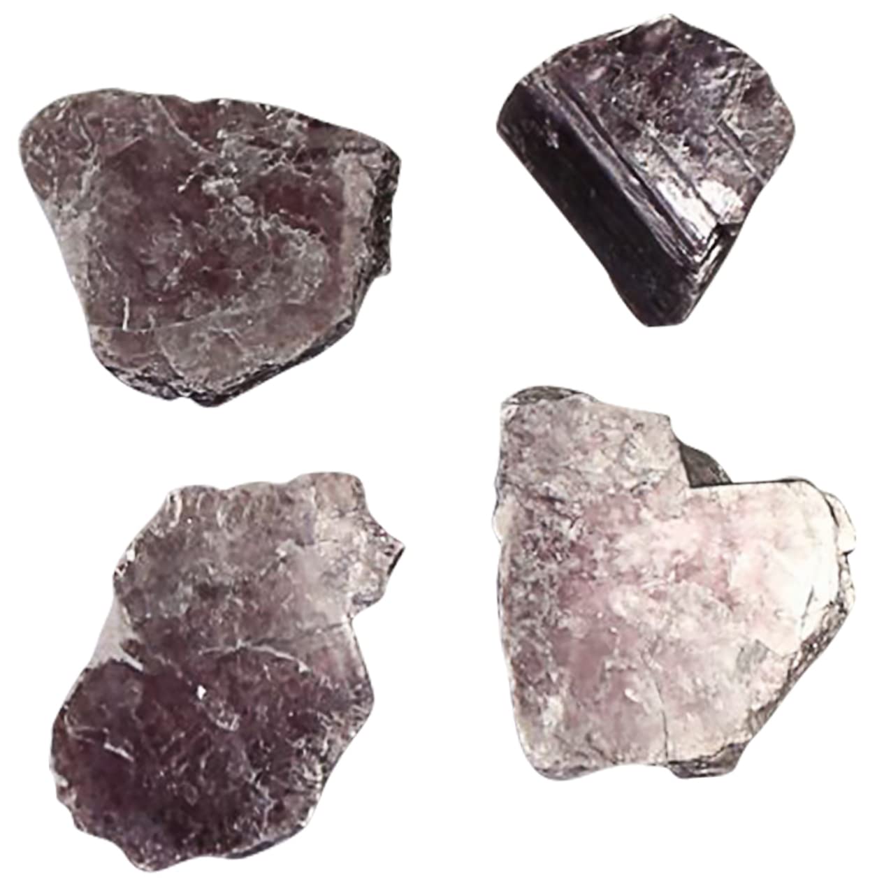 Purple Mica Raw Ore Home Decor Ornament Sample Natural Rock Natural Ores Purple Decorations Beautiful Ore Specimens Purple Mica Decorations Decorative Purple Mica Natural Gemstones OUNONA