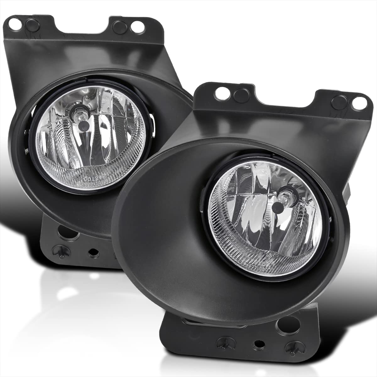 SPEC-D TUNINGFog Lights Front Bumper Lamps w/Switch & Wiring Kit Compatible with Ford F150 Mark LT 2006-2008 L+R Pair Assembly