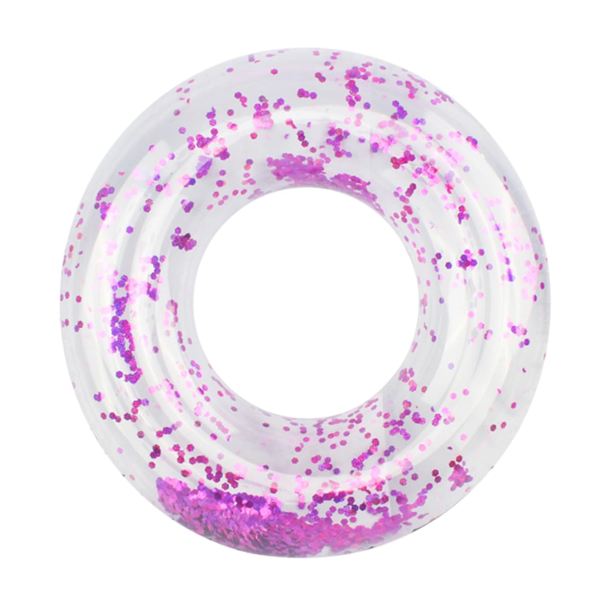 Kisangel Inflatable Swim Ring for Boys and Girls PVC Ring Fun Water Toy Round Pool Float