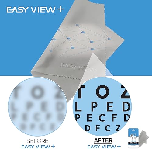 Miniatura 5 de EASY VIEW + Paño de microfibra antivaho - Para gafas gafas casco de motocicleta lente de cámara