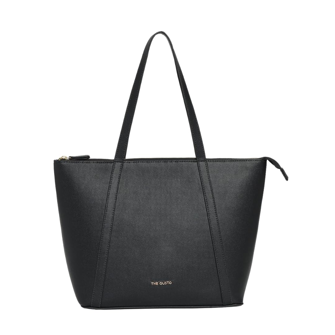 See full amazon price history chart for The Gusto AZA - Premium Vegan Leather Tote Bag for Women with Grained Texture | Medium Size Stylish Hand Bag/Shoulder Bag, Fits upto 14" Laptop The Gusto AZA - Premium Vegan Leather Tote Bag for Women with Grained Texture | Medium Size Stylish Hand Bag/Shoulder Bag, Fits upto 14" Laptop (B0D3VMB2CK) Amazon Price History, Amazon Price Tracker