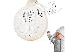 Amazon Brand Registry White Noise Sound Machine for Sleep and Relaxation
