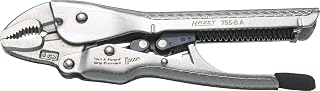 HAZET Gripzange 755-6A | automatische Einstellung | Einhand-Bedienung | variable Klemmkraft-Einstellung |einfache und sichere Entriegelung | mit Nockenmechanik