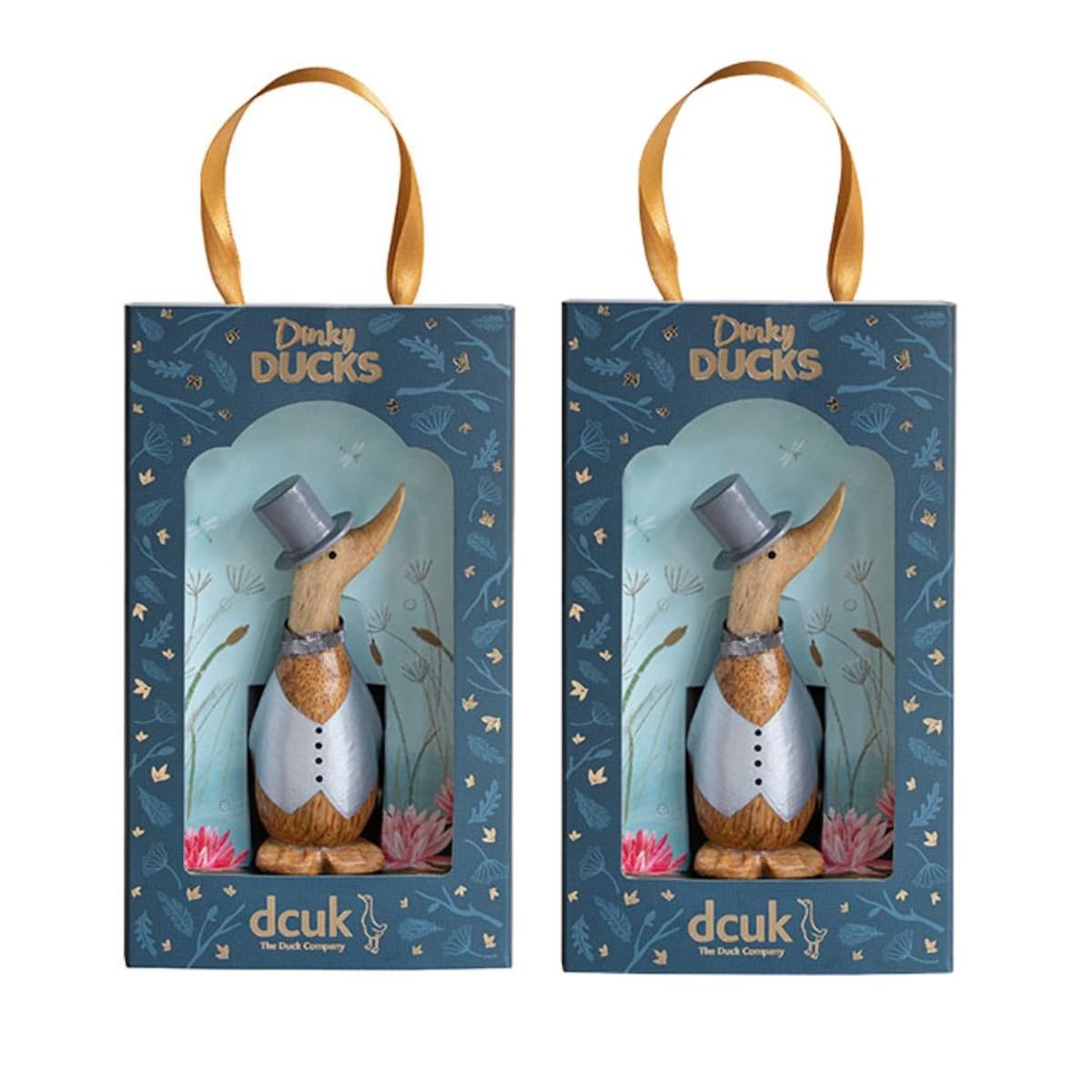 DCUK Wooden Mr and Mr Dinky Wedding Ducks