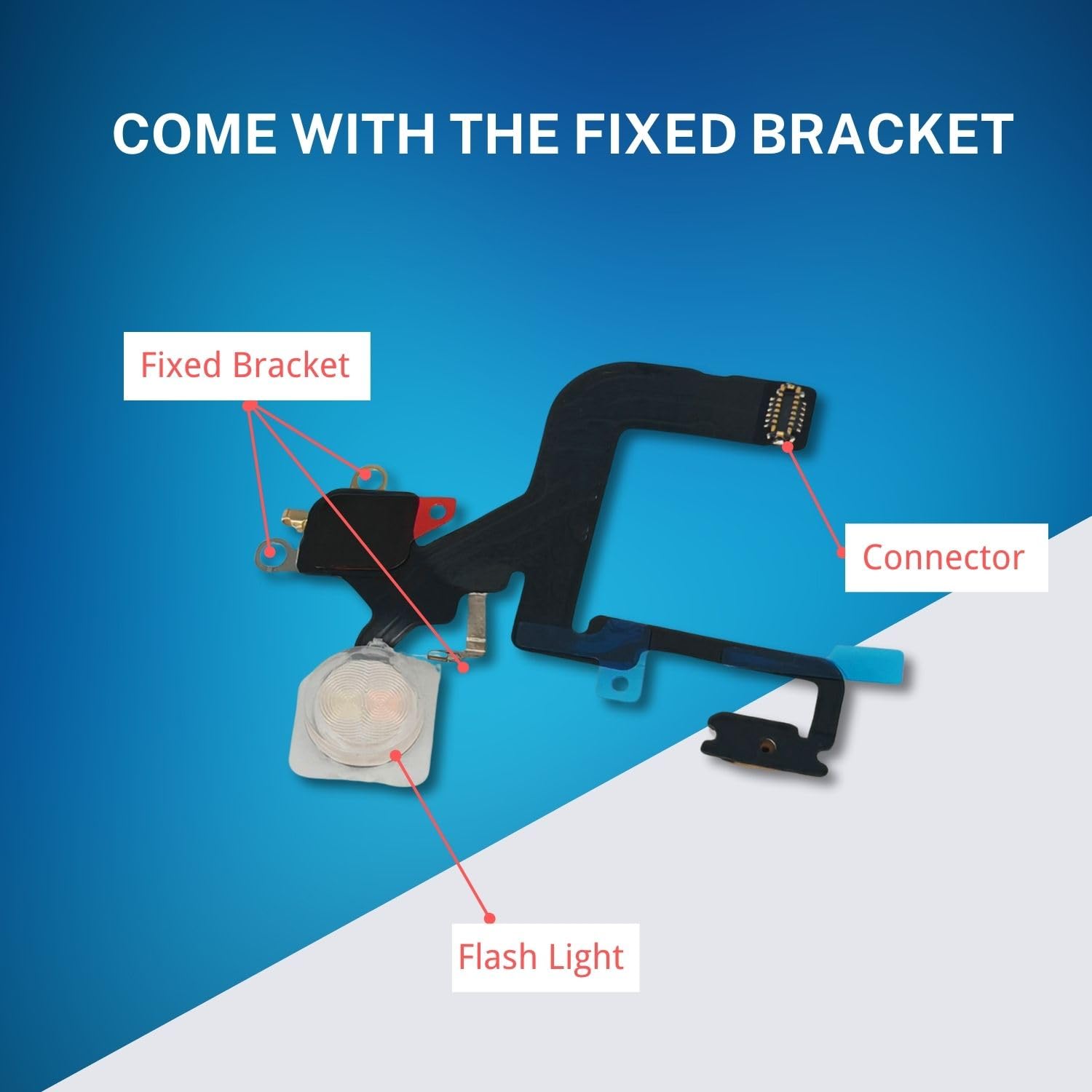 Amazon.com: MEEFIX Flash Light Flex Cable Replacement for iPhone