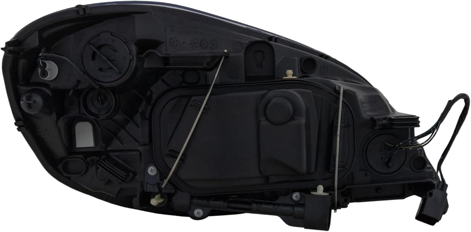 Compatible with 10-13 XC60 Front Headlight Headlamp Halogen Head Light Lamp with Bulb Left Driver Side