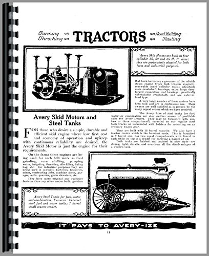 Avery all Sales Catalog Operators Manual      Unknown Binding