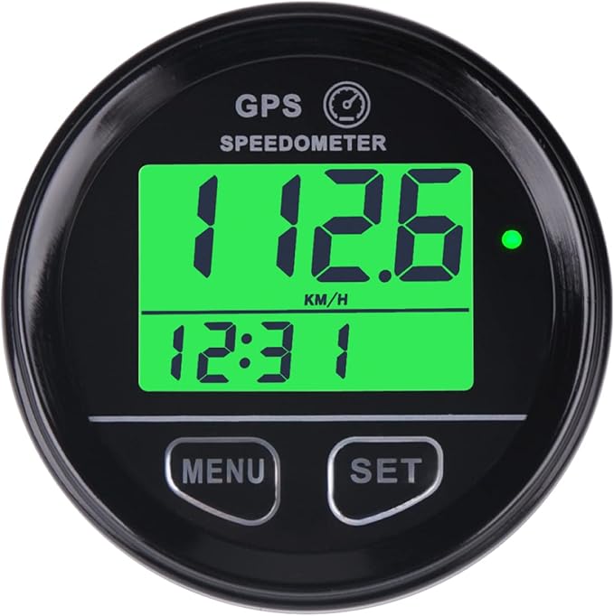 NInEROnG NRSM001 Digital GPS Speedometer DC 1024V Speed Gauge, Real