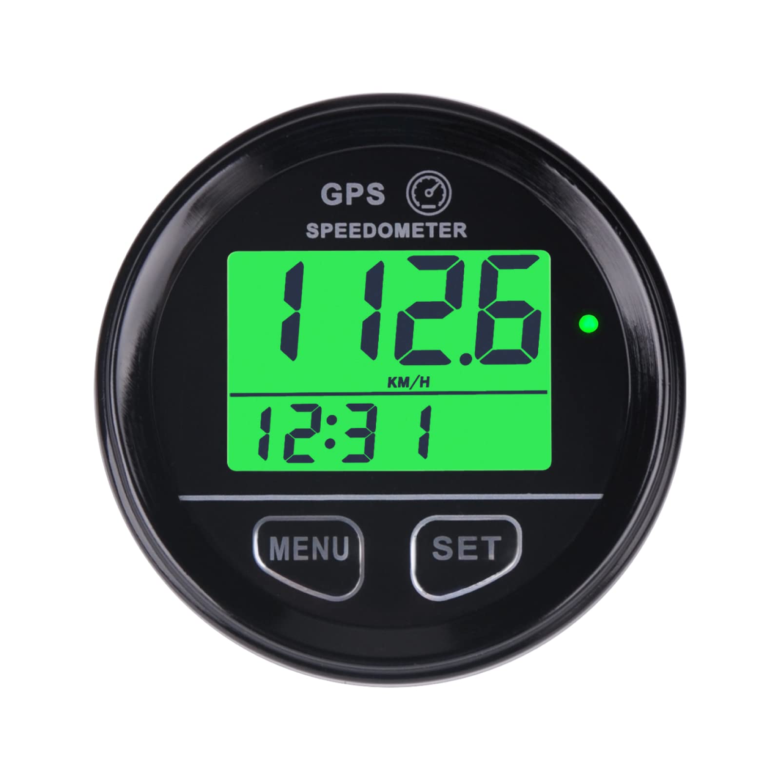 SM001 GPS Digitale DC 10-24V, Registrazione della Velocità di Guida in Tempo reale, Promemoria di Velocità Eccessiva, Misurazione della Tensione della Batteria Per Moto da Barca Veicolare