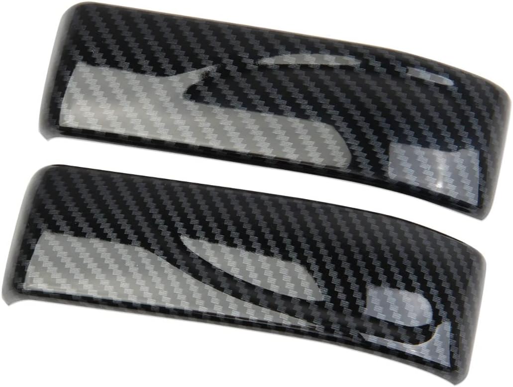 Carbon Fiber Inner Door Handle Bowl Cover Trim for Chrysler Pacifica 2017-2025