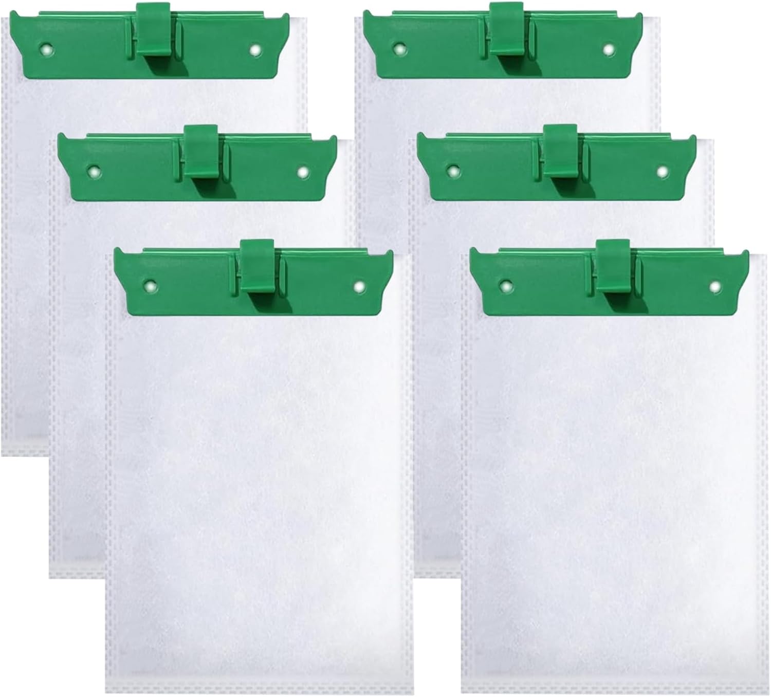 6 Pack Medium Filter Cartridges Compatible with Tetra Whisper Bio-Bag Filter, Replacement Filter Cartridge for Aquarium Compatible with Whisper 10i/IQ10/PF10 Filter and ReptoFilter