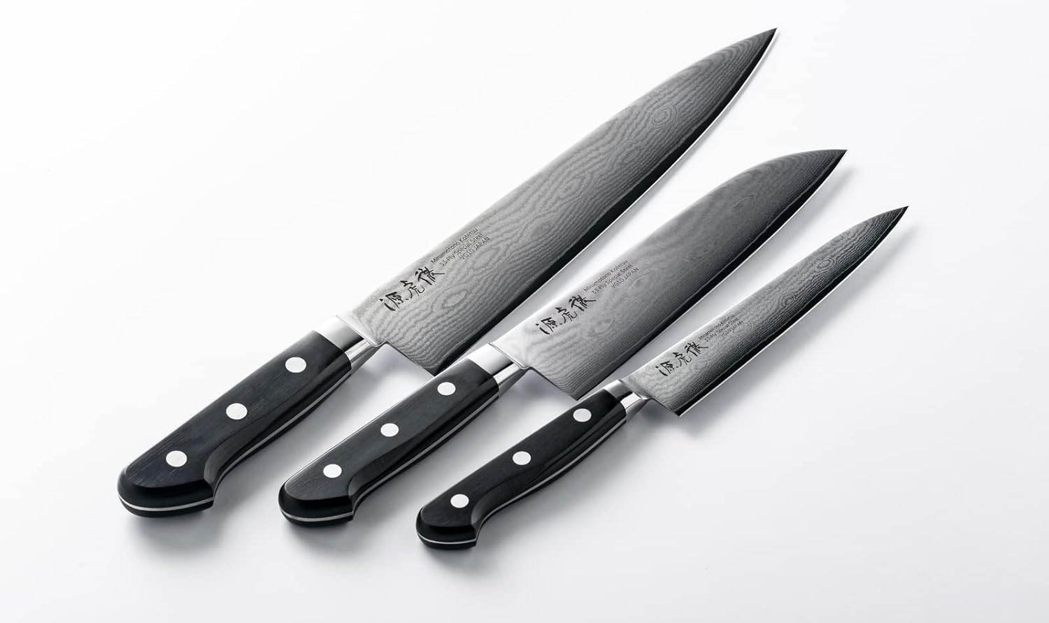 安田刃物「源虎徹」ペティナイフ 包丁 スウェーデン鋼 150mm YS903 ud