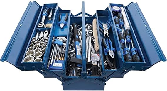 BGS 3306 | Metal workshop Tool Case incl. Tool Assortment | 137 pcs.