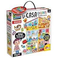 Liscianigiochi, Montessori La Casa Gigante Gioco Educativo Prescolari, Multicolore, 85644, ‎28.5 x 28.5 x 6.7 cm, 700 grammi