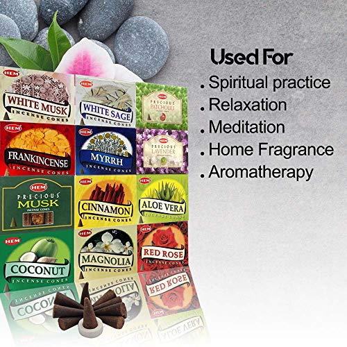 Hem 2022610 12 Assorted Boxes Of Incense Cones thumb #1