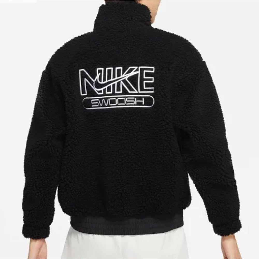 Amazon | NIKE(ナイキ) NSWスウッシュPLSHジャケットレディースM身長