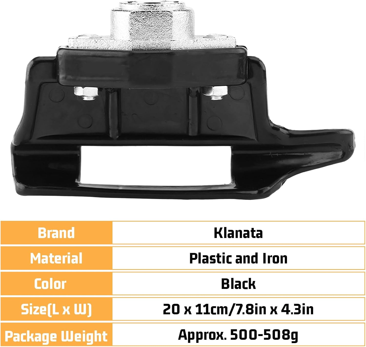Tire Machine Duck Head, Black Tire Changer Machine Plastic and Iron Mount Demount Duck Head Kit Dia 30mm
