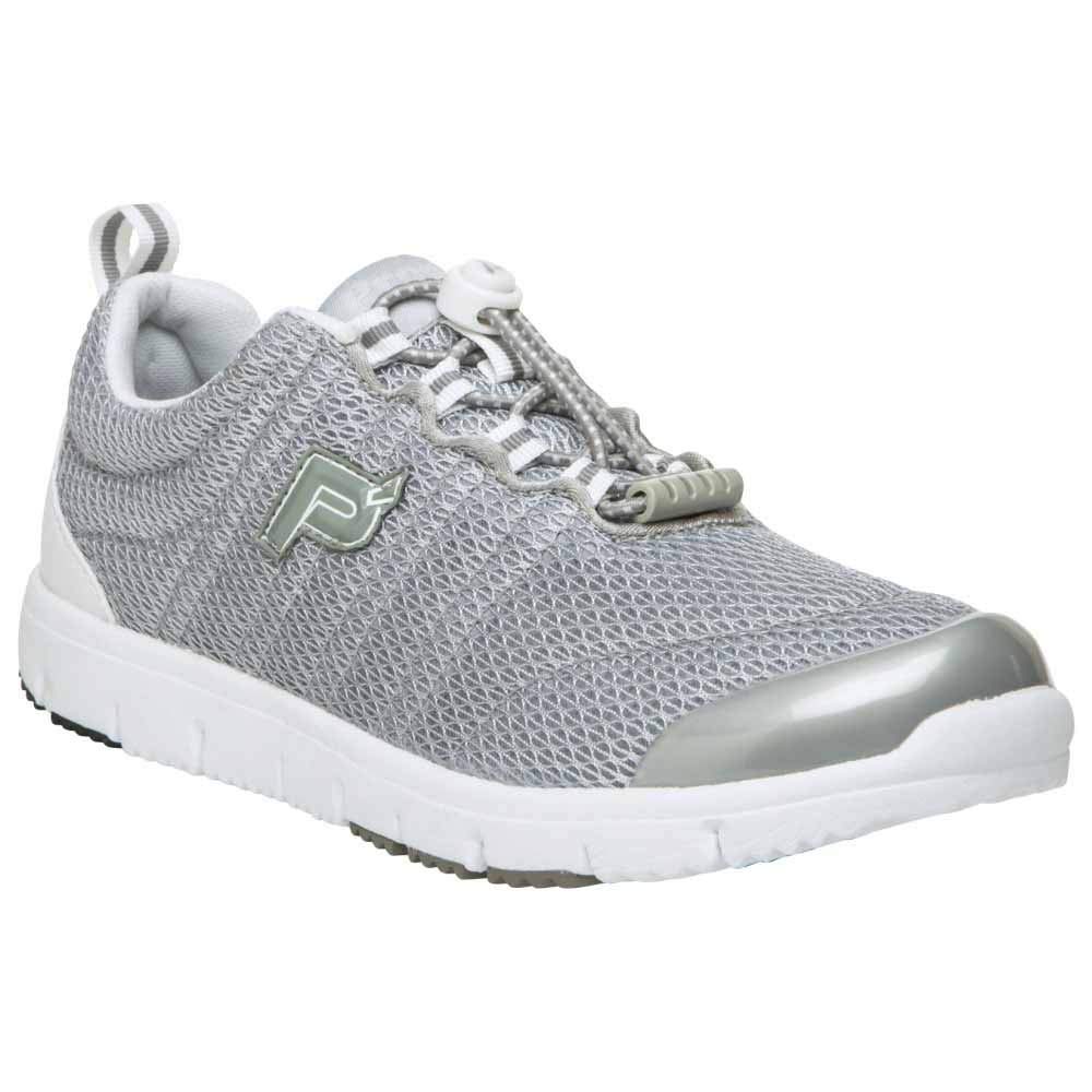Propét Women Travel Walker II, Silver Mesh, 5 M (B) US view 3