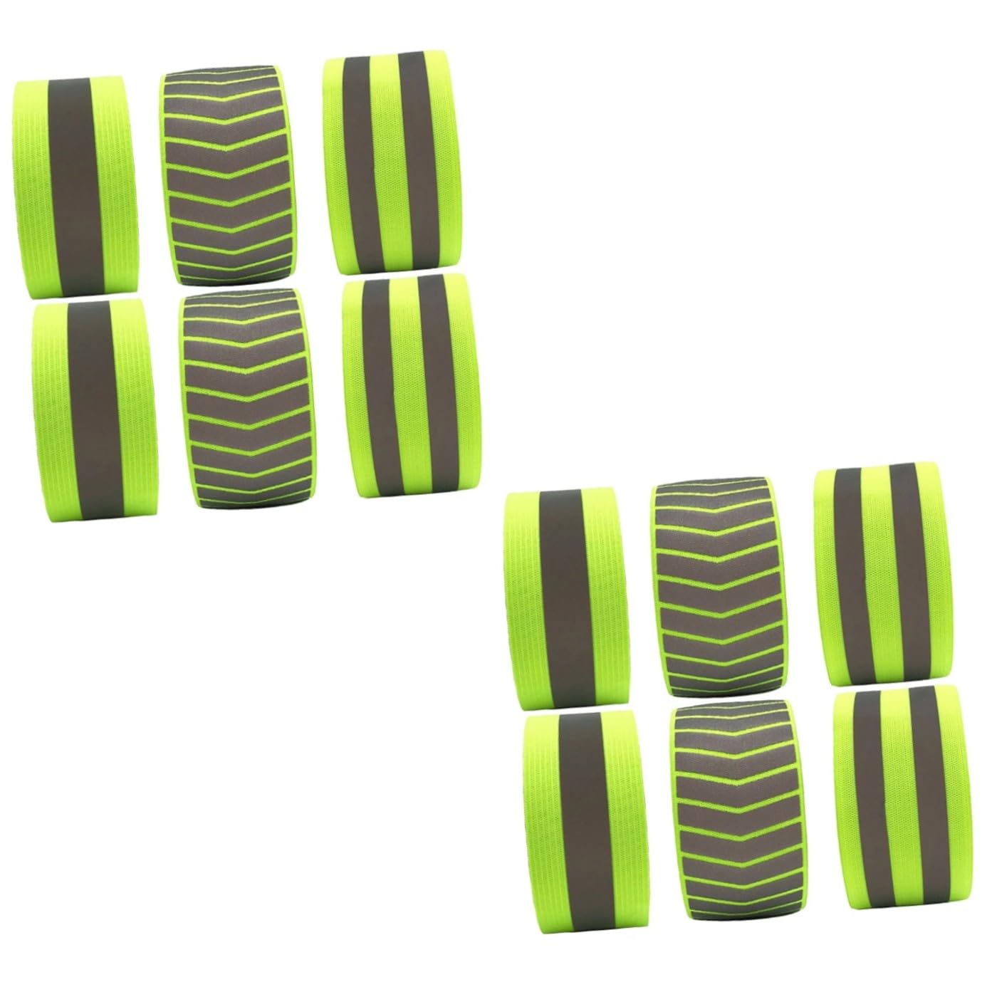 VANZACK muñequera Reflectante Pulseras Fluorescentes Pulsera de Seguridad muñequeras Brazalete Reflectante Fluorescente led Pulseras Reflectantes Pulseras de Seguridad