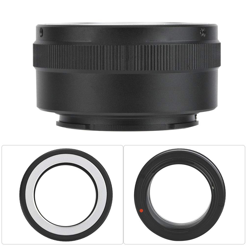 Convertidor de Adaptador de Lente FOTGA M42-NEX para Cámara sin Espejo NEX, Mecanizado de Alta Precisión, Compatible con Enfoque y Exposición Manual, Material de Aleación de