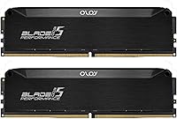 Vista 1 de OLOy DDR5 RAM 32GB (2x16GB) Black Hairline Blade 6800 MHz CL32 1.45V Gaming UDIMM para Intel (MD5U1668320IRLDA)
