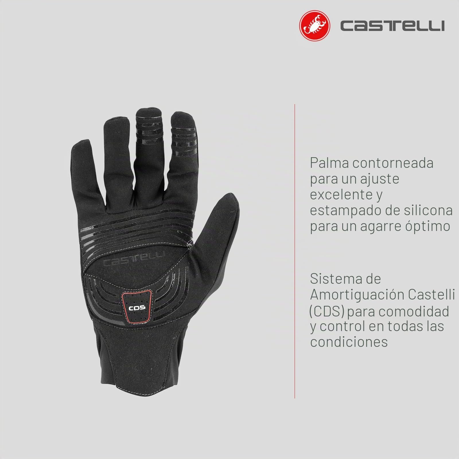CASTELLI Lightness 2 Glove Guantes de Ciclismo, Hombre