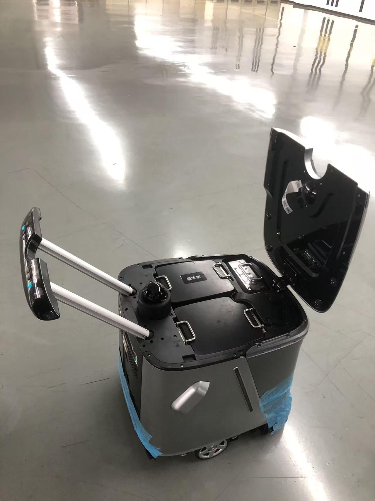 Robot Vacuum and Mop Combo Smart LiDAR Navigation Self-Charging Automatic Cleaner Ideal for Home Office Multi-Floor Surfaces