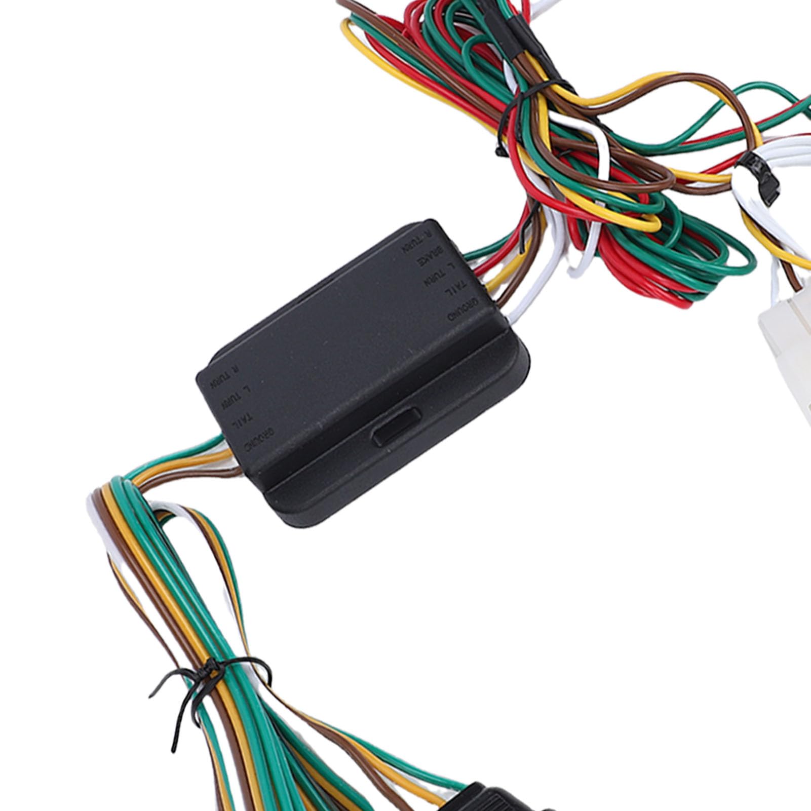 Ejoyous Arnés de Cableado para Remolque de 4 Pines, Diseño Plug and Play, Conector en T Plano de 4 Vías para 1995-2004, Instalación Rápida para Necesidades de Remolque y Transporte