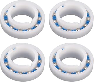 Jeanoko 4 peças limpador de piscina rolamento de roda de rolamento de roda C60 peça de substituição de plástico limpador de piscina rolamento de roda compatível com 180 280 para casa
