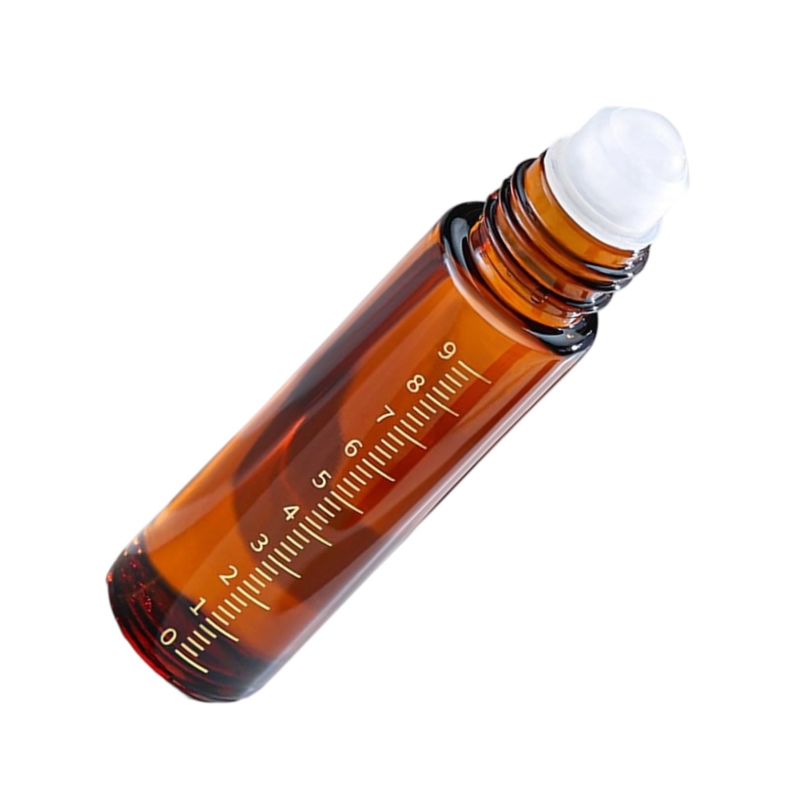 Xjdzineq 10ml Essential Oil Roller Bottles, Refillable Empty with Dropper/Ball Ball for Leakproof