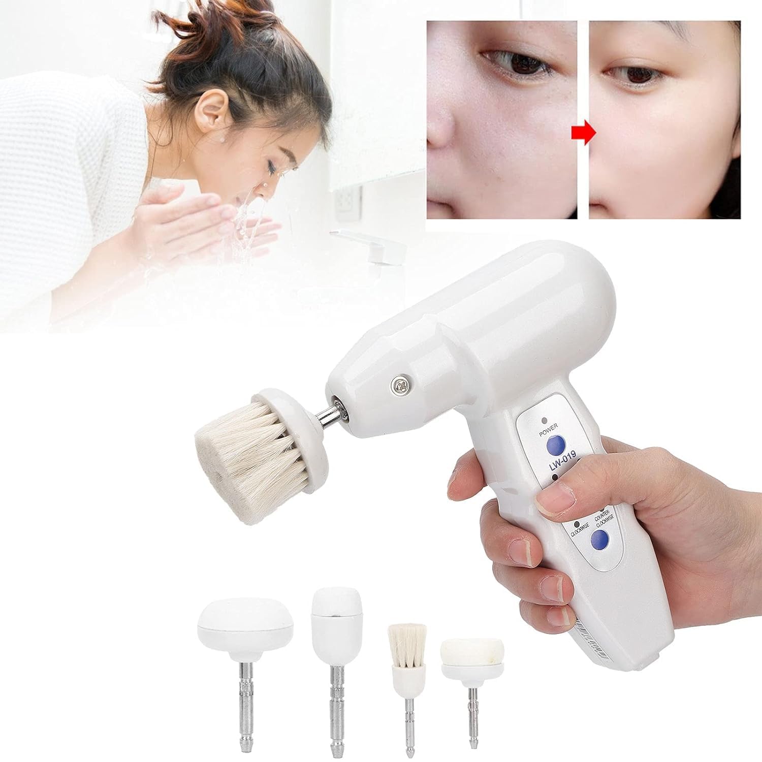 Portable rotary brush instrument Two Speed Professional Portable