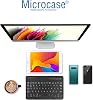 Rechargeable Turkish Mini Bluetooth Keyboard 20 cm for Microcase Tablets and Phones - AL2737 Black
